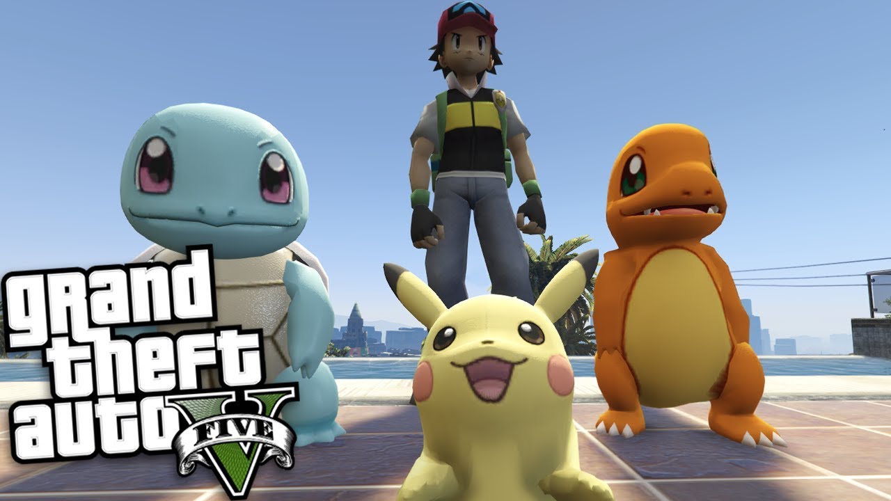Mod Pokemon Go trong GTA 5 cho phép người chơi bắt Pokémon ngay giữa Los Santos, tạo trải nghiệm thú vị và độc đáo.
