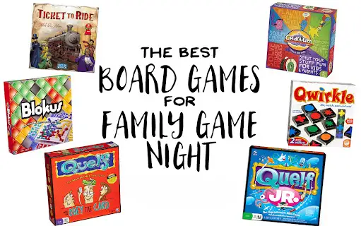 Top 13 Fun, Best Board Games For Family Night